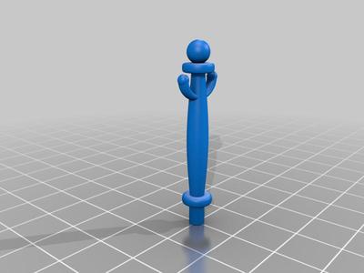 Playmobil pole for lighthouse