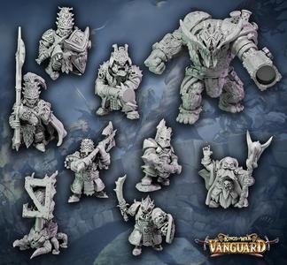 Vanguard Warband - Abyssal Dwarves