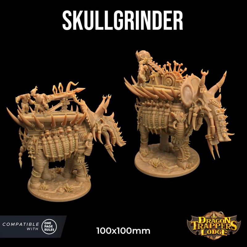 Skull Grinder | Presupported | The Simiax Legions