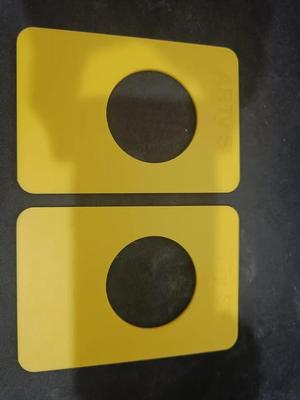 Door Knob Repair Plate   