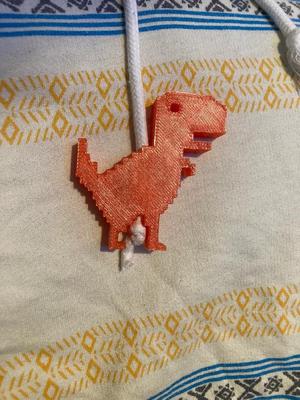 Google Offline Dino Bead   