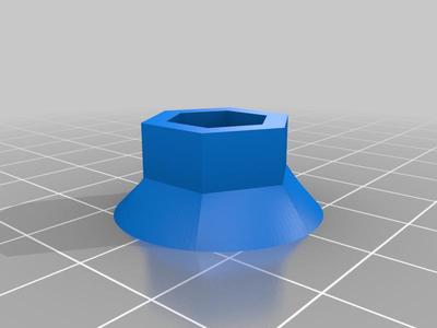 scalable hex head leveling foot