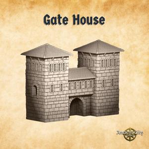 Gate House with Guard Towers