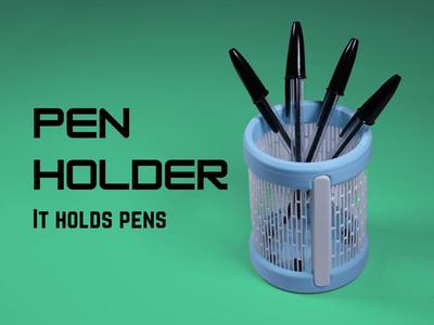 Pen Holder - Flexible Mesh