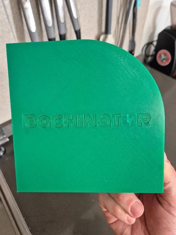 Bachinator (curved sink bottle stand)   