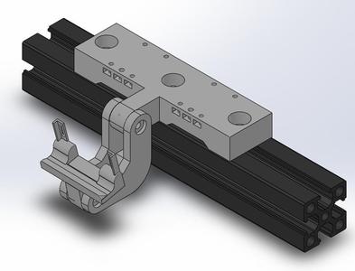  Logitec c920 webcam mount to Aloy Profile(30*30)