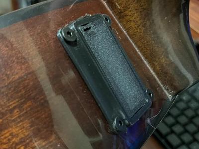 9V Battery Enclosure For Acoustic Guitar