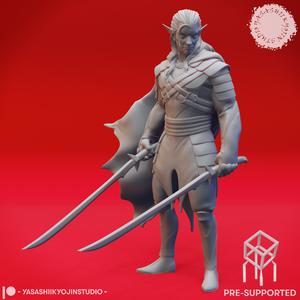 Drow Ranger  - Tabletop Miniature (Pre-Supported)