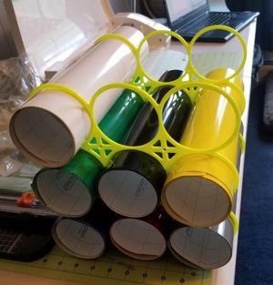 Vinyl roll holder Cricut Silhouette Cameo 
