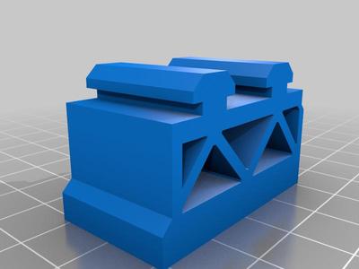 PSU Cover Clearance Adjusted 25mm Riser Feet Ender 3 V2