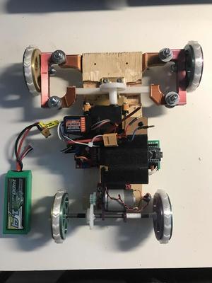 Scratchbuilt RC Steering System