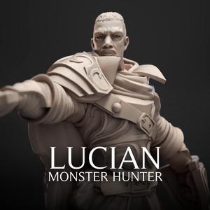 Lucian, Monster Hunter