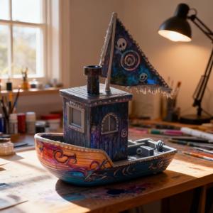 Benchy “Skellington’s Sailing Disaster”