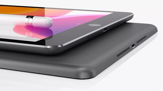 Realistic apple new ipad space gray  3D model