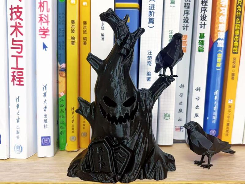 Halloween Ornament Raven