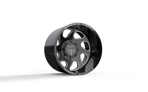 REAR SPECIALITY FORGED D007 WHEEL 3D MODEL