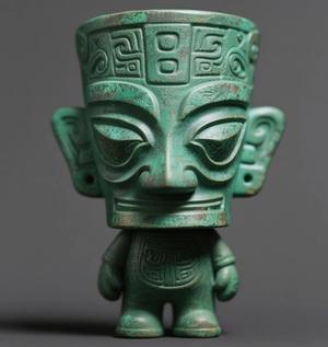 Sanxingdui Style Figurine