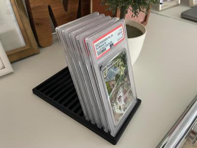 Holder for 14 graded PSA cards - Display