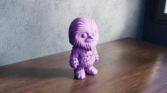 Chibi Chewbacca – Tiny Wookiee Warrior