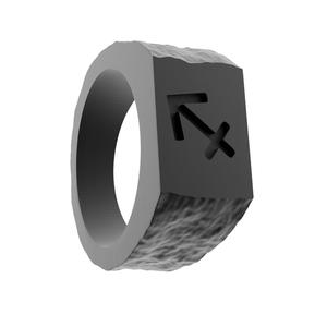 signet ring zodiac sign Sagittarius