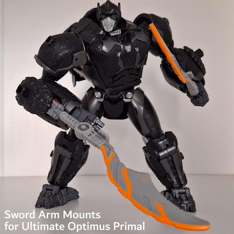 Sword Arm Mounts for Transformers Takara Ultimate Optimus Primal