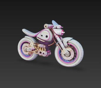 sci fi motorcycle