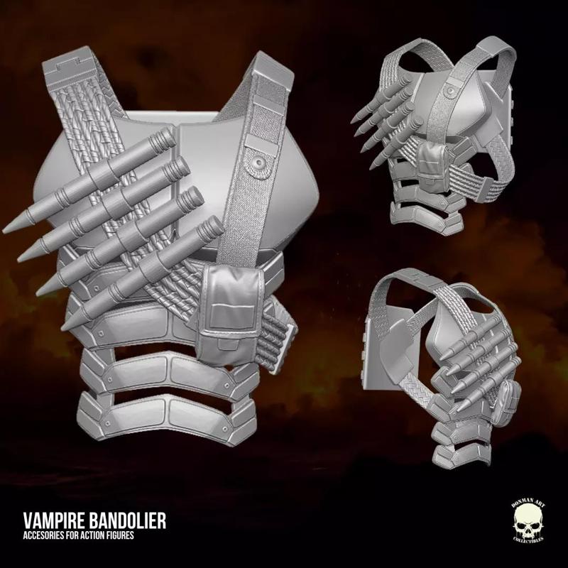 Vampire Hunter Bandolier 3D printable files