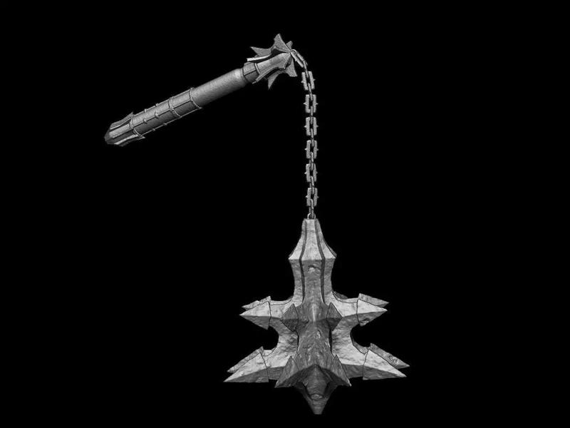 Witch King Mace lord of the rings 3D DIGITAL DOWNLOAD FILE