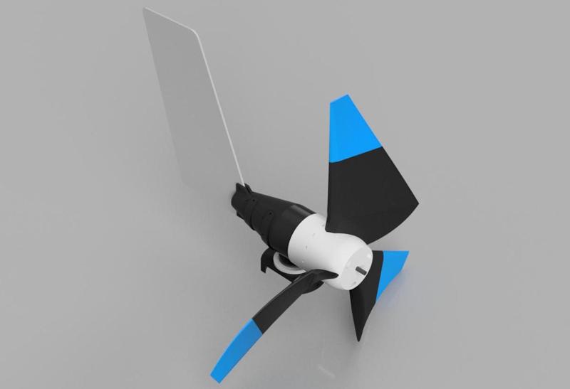 Horizontal Axis Wind Turbine (25W, 24V)