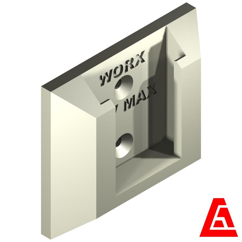 AC battery holder 20V WORX wall bracket