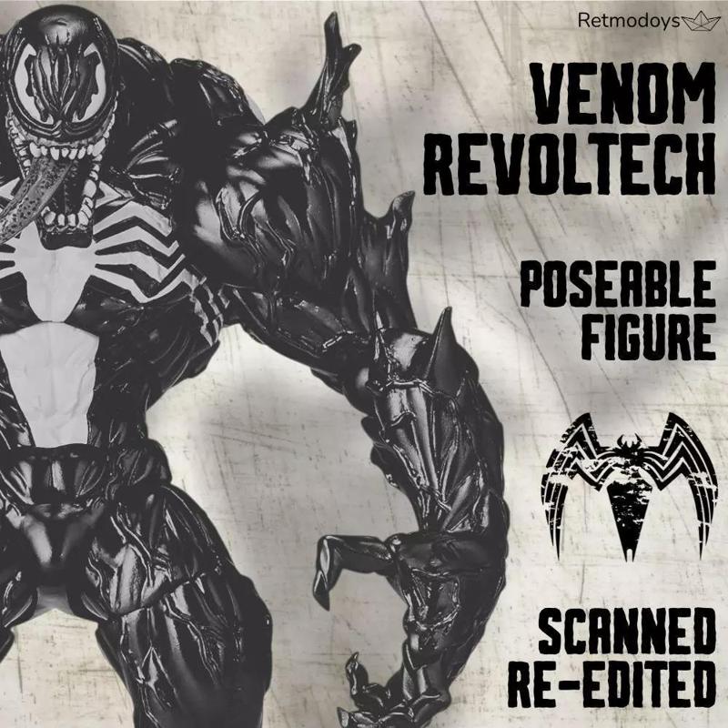 Venom Revoltech Amazing Yamaguchi - Scanned Action Figure
