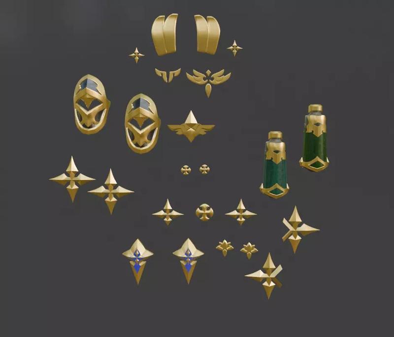 Sucrose Accessories - Genshin Impact