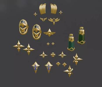 Sucrose Accessories - Genshin Impact