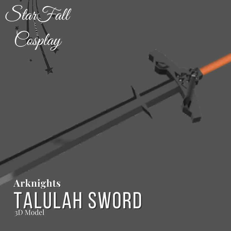 Talulah Sword 3D Model Arknights