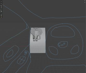 2013 Ford Explorer Left hand static phone holder