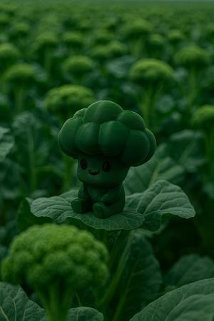 Broccoli fruit & veggie buddy