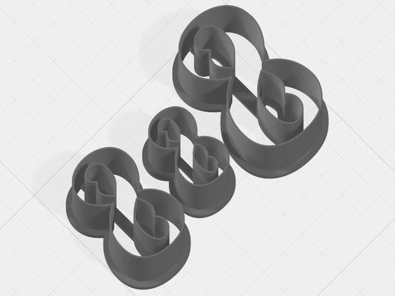 Number 8 Collection Cookie Cutter