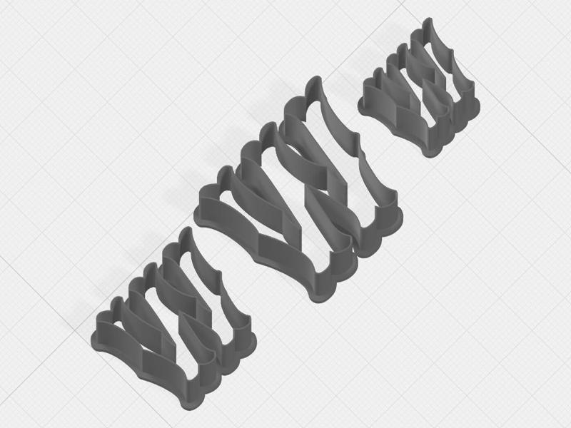 Letter W Collection Cookie Cutter