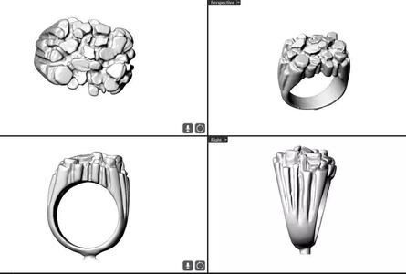 Nugget ring Old School