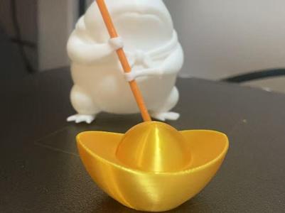 Gold Yuanbao, lucky gold ingot