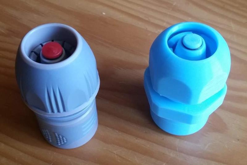 Garden hose gardena quick connect release female