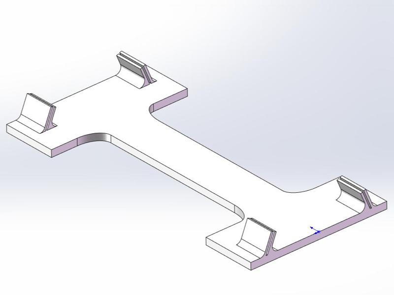 A 3D printed desk sign (conference name tag)