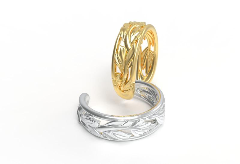 leaf ring