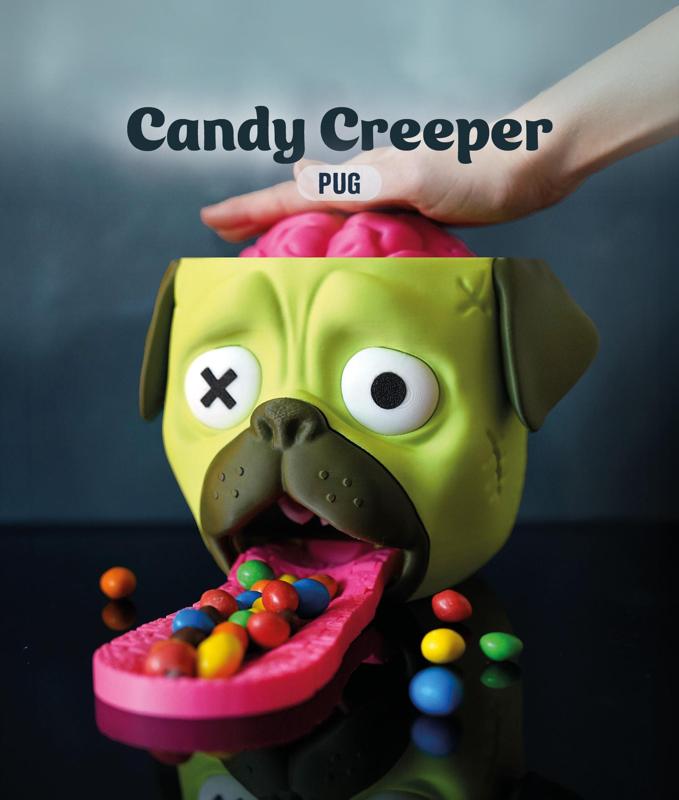 Candy Creeper Pug - Candy Dispenser