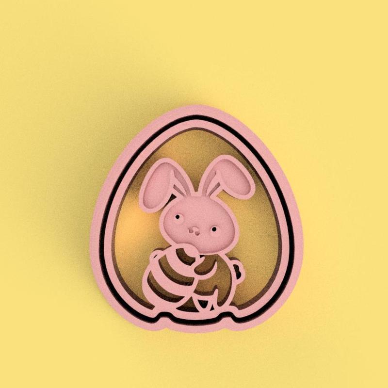 Cute Little Bunny Cookie Cutter