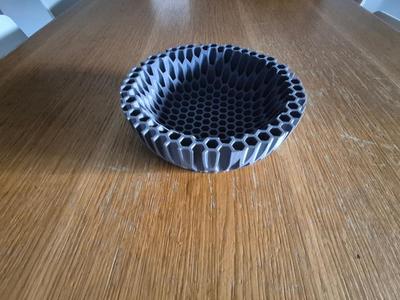 bowl honeycomb on A1 mini