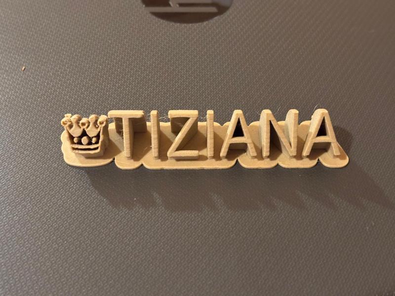 TIZIANA NAME TABLE DESK