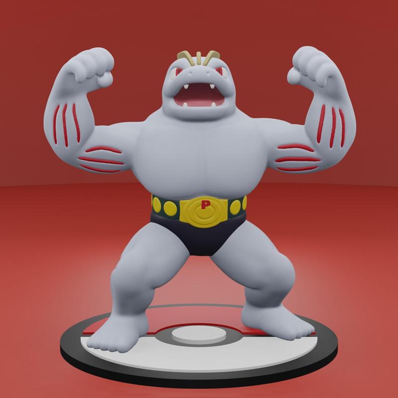 Pokemon No. 067 Machoke