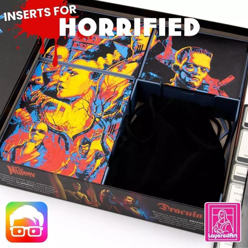 HORRIFIED BOARD GAME ORGANIZER BY AM-MEDIA