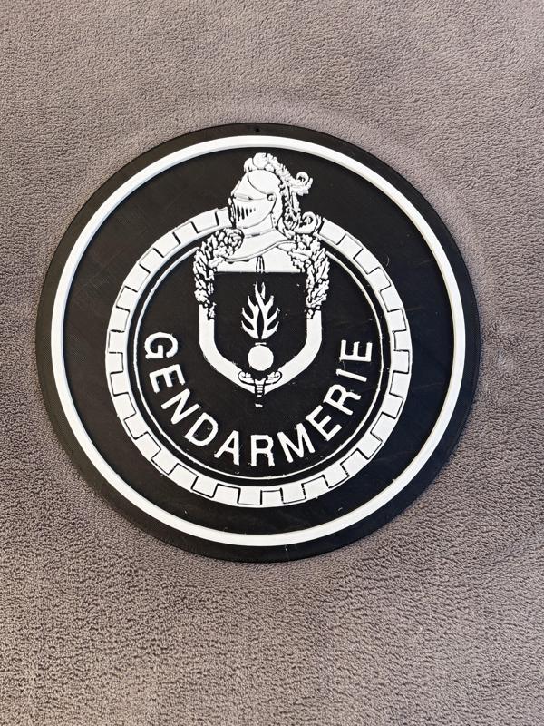 EDSR gendarmerie coat of arms